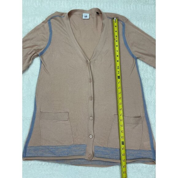 Cabi Lucy Cardigan Sweater Small Long Sleeve Button Front Pink Granny Core - Picture 6 of 7